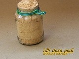Idli podi recipe - Idly / dosa podi - Idli milagai podi - homemade chutney powder for idly /dosa