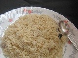 Jeera rice / jeera pulao / Easy lunch box recipes