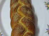 Jewish challah vegan version