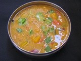 Mathan vellapayar pulinkari / pumpkin blackeyed beans curry / pulinkari recipe (without coconut)