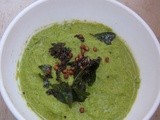 Mint chutney / Pudina chutney / side dish for idly or dosa / Pudina chutney with coconut