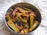 Muringakka piralan / drumstick dry curry