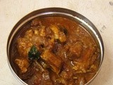 Mutton curry / mutton with coconut milk