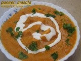 Paneer butter masala / restaurant style paneer butter masala / step by step pictures