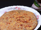 Paneer paratha recipe / how to make paneer paratha - paneer recipes