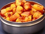 Potato roast / how to make potato roast / easy potato recipe / no onion no garlic recipe