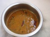 Vendakka masala puli (without coconut)