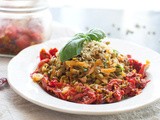 Lentils Sprouts Salad
