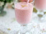 Morning Rituals and Strawberry Smoothie