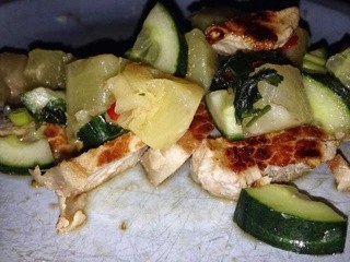 Bbq Pork with Pineapple Salsa