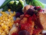 Chicken with rosemary and tomato - low fodmap
