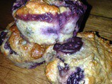 Crunchy Cherry Muffins - sugar and butter free
