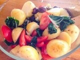 Potato, Spinach & Tomato Salad - low fodmap