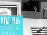 Meal Plan Like a Boss - 6th March