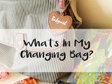 What's in my Changing Bag
