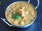 Chettinad Pakoda Kuzhambu | Lentil Fritters Coconut Curry | sn Challenge