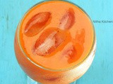 Mango Strawberry Orange Smoothie | Mixed Fruits Juice