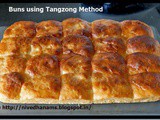 Buns using Tangzong Method–Super Soft Buns