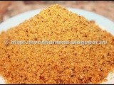 Thengai Podi (தேங்காய் போடி)–Coconut Powder