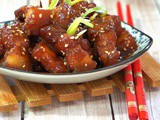 Korean style pan-fried pork belly ~ 韩式辣炒五花肉