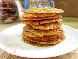 Lace Almond Cookies
