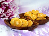 Salted egg yolk cookies ~ 咸蛋黄酥饼 ~ cny 2016
