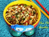 7 Min One Pot Noodles/ Easy One Pot Noodles With Peanut Butter