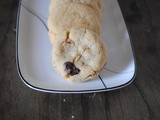Inside-out kiss cookies