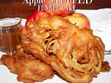 ~Apple stuffed Funnel Cake