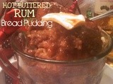 ~Hot Buttered Rum Bread Pudding