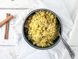 Fried rice with spices
