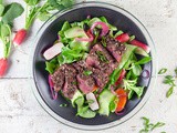 Pepper steak salad