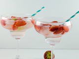 Strawberry lime Gin and Tonic