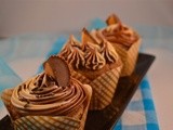 Chocolate Peanut Butter Cupcakes