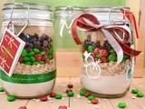 M&m Christmas Cookies in a Jar