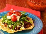 Vegetarian Tostadas (+ gluten free)