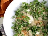 Baked Pumpkin Ravioli with Rubbed Sage Cream