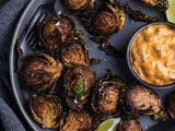 Deep-fried Brussels Sprouts with Chipotle-Bacon Mayo