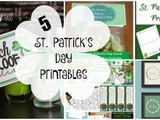 5 St. Patrick’s Day Printables + Funtastic Friday 117 Link Party