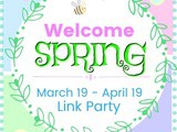Welcome Spring Link Party + Tutorial