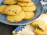 Lemon & Blueberry Polenta Cookies