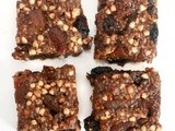 Spiced Fig & Buckwheat Bars