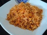 Schezuan-Style Prawns Fried Rice
