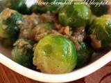 Garlicky Brussels Sprouts