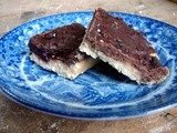 Coconut cherry chocolate bar cookies