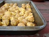 Cornmeal-crusted roasted potatoes
