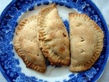 Empanadas with potatoes, black beans, spinach and smoked gouda