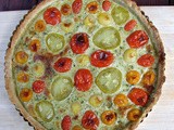 Every kind of tomato tart, with a semolina crust