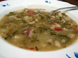 Greens, white bean and potato soup & more Eliza