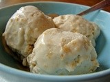 Pastry cream ice cream